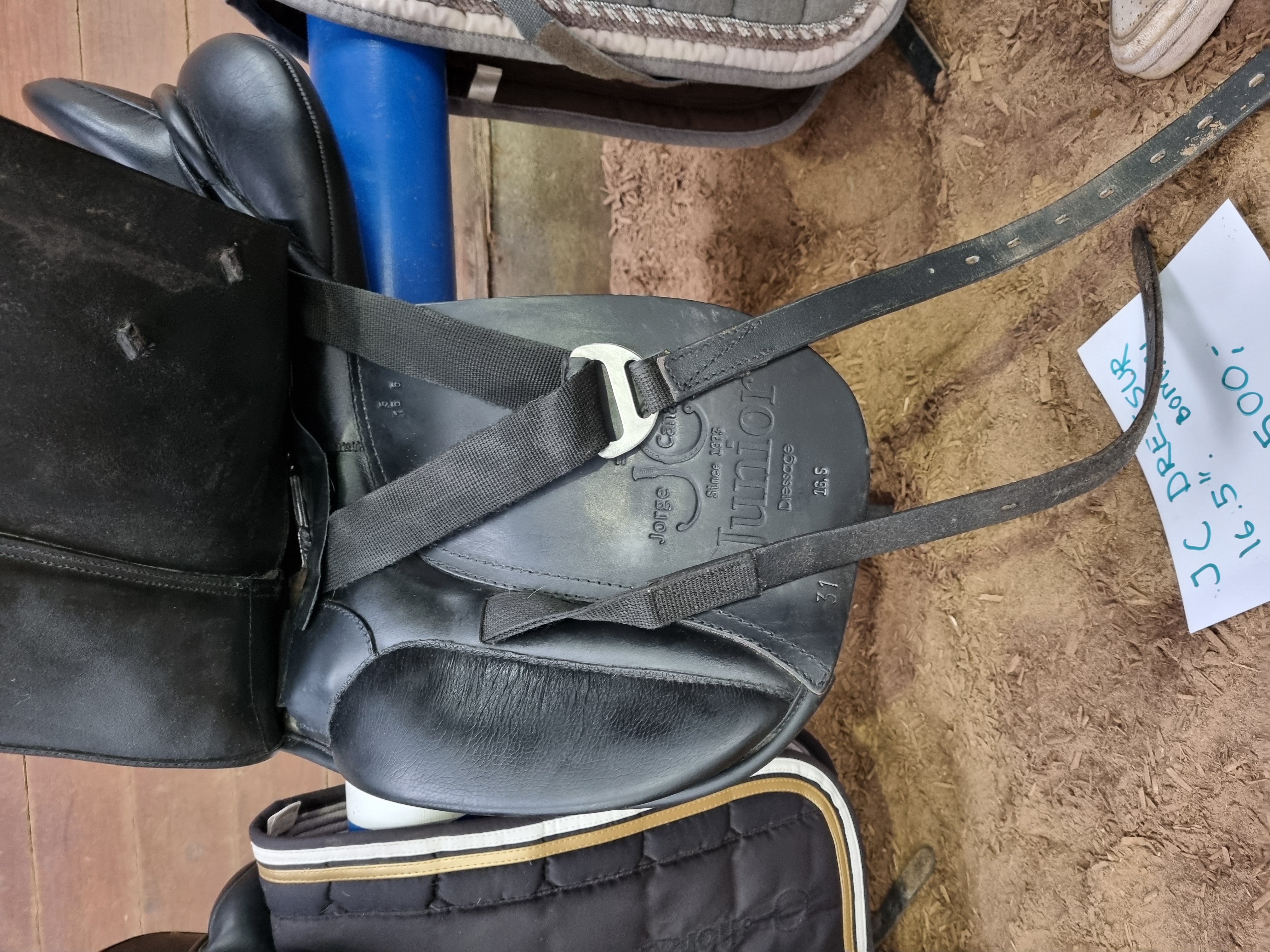 Ældre JC dressur sadler